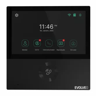 EVOLVEO DoorPhone AHD7, set kućnog WiFi video telefona s crnim monitorom za kontrolu kapije ili vrata EVOLVEO DoorPhone AHD7, set kućnog WiFi video telefona s crnim monitorom za kontrolu kapije ili vrata