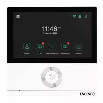 EVOLVEO DoorPhone AHD7, set kućnog WiFi video telefona s bijelim monitorom za kontrolu kapije ili vrata EVOLVEO DoorPhone AHD7, set kućnog WiFi video telefona s bijelim monitorom za kontrolu kapije ili vrata