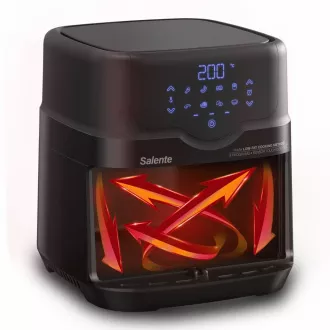 Salente HotAir, friteza 2 u 1, 4, 3 l, crna