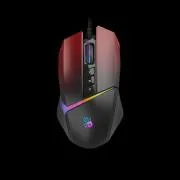A4tech Bloody Mouse W60 Max aktiviran, gaming miš s pozadinskim osvjetljenjem, 12000 DPI, USB, crno-crveni