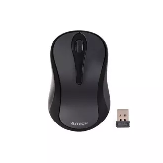 A4tech miš G3-280N, V-Track, bežični optički miš, 1200 DPI, 2,4 GHz, siva