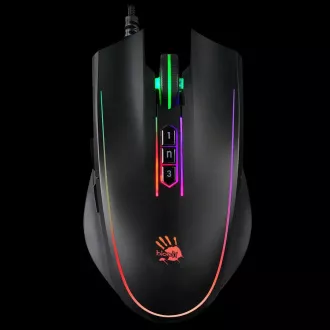 A4tech Bloody Illuminated gaming miš P81S aktiviran, 8000 DPI, USB, Core 3, crni