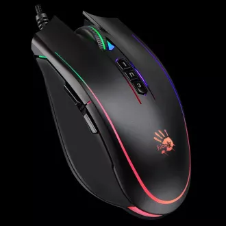 A4tech Bloody Illuminated gaming miš P81S aktiviran, 8000 DPI, USB, Core 3, crni