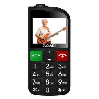 EVOLVEO Mobitel za starije osobe sa postoljem za punjenje EasyPhone FL, crni EVOLVEO Mobitel za starije osobe sa postoljem za punjenje EasyPhone FL, crni