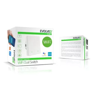 EVOLVEO WiFi Dual Switch, pametni prekidač