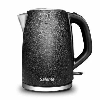 Salente IceQueen, električno kuhalo za vodu 1,7 l, nehrđajući čelik, crna