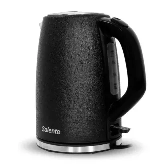 Salente IceQueen, električno kuhalo za vodu 1,7 l, nehrđajući čelik, crna