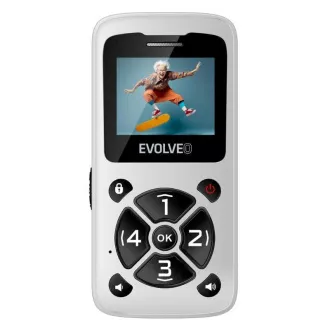 EVOLVEO Mobitel za starije EasyPhone ID, bijeli