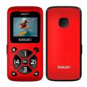 EVOLVEO Mobitel za starije EasyPhone ID, crveni