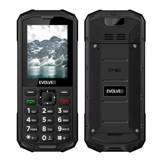 EVOLVEO StrongPhone X5, vodootporan i izdržljiv Dual SIM telefon, crno-sive boje EVOLVEO StrongPhone X5, vodootporan i izdržljiv Dual SIM telefon, crno-sive boje
