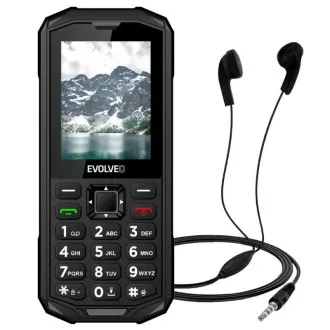 EVOLVEO StrongPhone X5, vodootporan i izdržljiv Dual SIM telefon, crno-sive boje EVOLVEO StrongPhone X5, vodootporan i izdržljiv Dual SIM telefon, crno-sive boje
