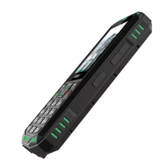 EVOLVEO StrongPhone X5, vodootporni izdržljivi Dual SIM telefon, crno-zeleni