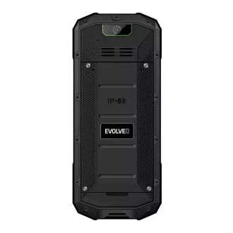 EVOLVEO StrongPhone X5, vodootporni izdržljivi Dual SIM telefon, crno-zeleni