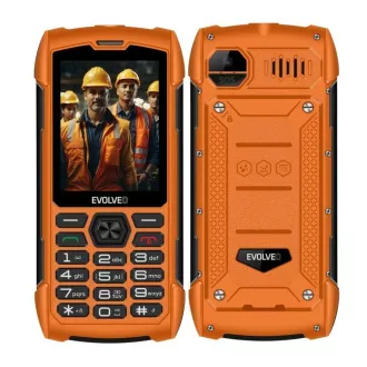 EVOLVEO StrongPhone H1, vodootporni izdržljivi Dual SIM telefon, narančaste boje EVOLVEO StrongPhone H1, vodootporni izdržljivi Dual SIM telefon, narančaste boje
