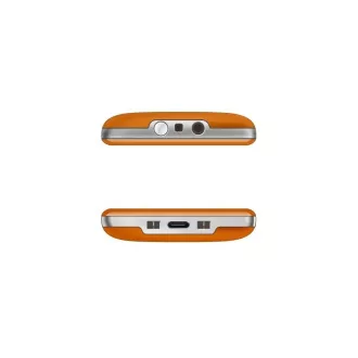 EVOLVEO EasyPhone XR, mobitel za starije osobe s postoljem za punjenje, narančaste boje