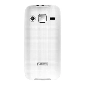 EVOLVEO EasyPhone XR, mobitel za starije osobe s postoljem za punjenje, bijela boja