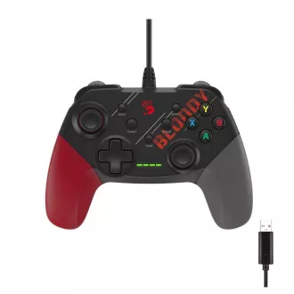 A4tech Bloody GP30, gamepad, USB, crno-crveni A4tech Bloody GP30, gamepad, USB, crno-crveni