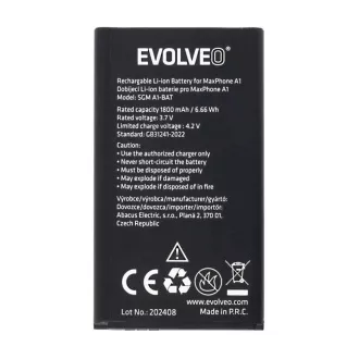 Originalna EVOLVEO baterija 1800 mAh za MaxPhone A1