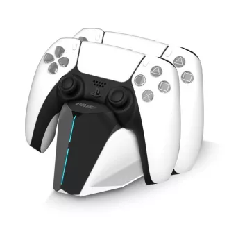 EVOLVEO DockCharge, baza za punjenje i postolje za dva PS5 kontrolera