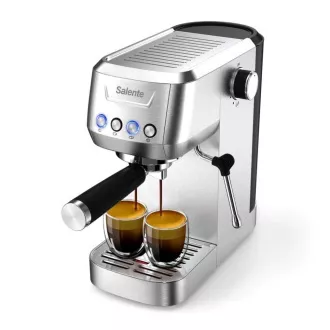 Salente Coffio, aparat za kavu s polugom, nehrđajući čelik