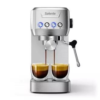 Salente Coffio, aparat za kavu s polugom, nehrđajući čelik