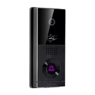 EVOLVEO DoorPhone AHD10, Kućni WiFi video portafon s kontrolom vrata i RFID-om, crno-srebrni 10" monitor, 32 GB