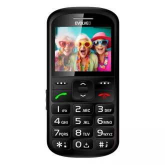 EVOLVEO EasyPhone XS, mobitel za starije osobe, crni EVOLVEO EasyPhone XS, mobitel za starije osobe, crni