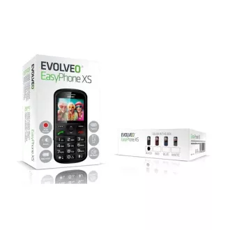 EVOLVEO EasyPhone XS, mobitel za starije osobe, crni EVOLVEO EasyPhone XS, mobitel za starije osobe, crni