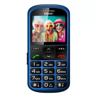 EVOLVEO EasyPhone XS, mobitel za starije osobe, plavi