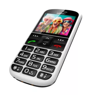 EVOLVEO EasyPhone XS, mobitel za starije osobe, bijela boja