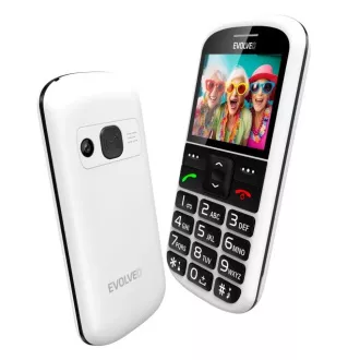 EVOLVEO EasyPhone XS, mobitel za starije osobe, bijela boja