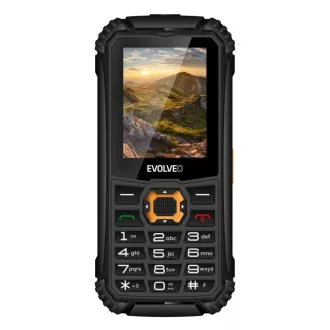 EVOLVEO StrongPhone Q1, vodootporni izdržljivi Dual SIM telefon, crno-narančasti EVOLVEO StrongPhone Q1, vodootporni izdržljivi Dual SIM telefon, crno-narančasti