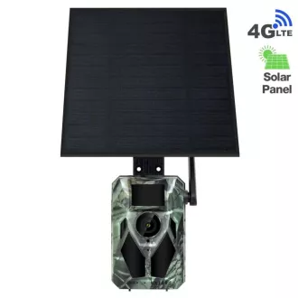 EVOLVEO StrongVision Solar 4G, fotozamka s 4G mrežom, aplikacijom i solarnim panelom
