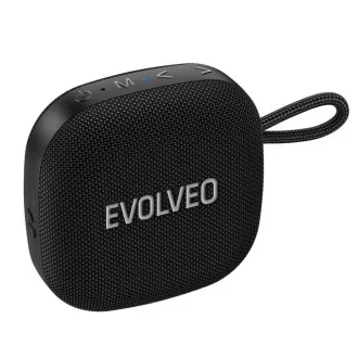 EVOLVEO TopSound, bežični vodootporni Bluetooth zvučnik s radiom, crni