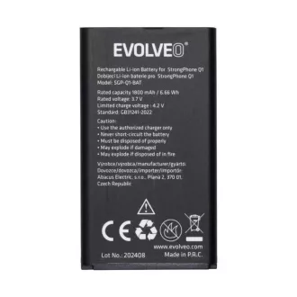 Originalna EVOLVEO baterija 1800 mAh za StrongPhone Q1