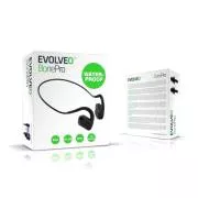 EVOLVEO bežične slušalice BonePro MP3 32GB, jagodice, crne