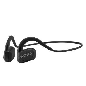 EVOLVEO bežične slušalice BonePro MP3 32GB, jagodice, crne