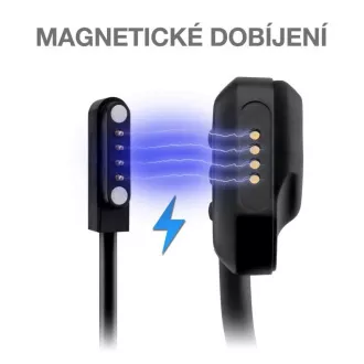 EVOLVEO bežične slušalice BonePro MP3 32GB, jagodice, crne