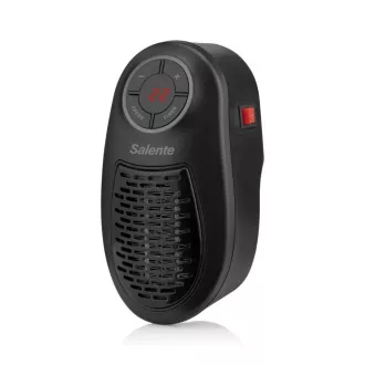 Salente HotHeat, mini ventilator s vrućim zrakom, 500 W, crni