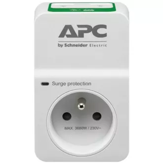 APC Essential SurgeArrest 1 utičnice s 5V, 2.4A 2 porta USB punjačem, 230V Francuska