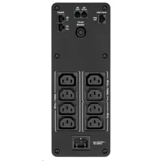 APC Back-UPS Pro BR 1600VA, sinusni val, 8 utičnica, AVR, LCD sučelje (960W) APC Back-UPS Pro BR 1600VA, sinusni val, 8 utičnica, AVR, LCD sučelje (960W)