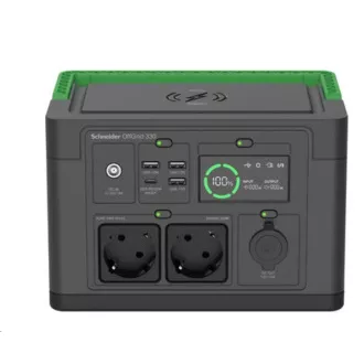 APC Schneider OffGrid Portable Power Station 330, 332 Wh Li-ion, 2 Schuko, sinusna APC Schneider OffGrid Portable Power Station 330, 332 Wh Li-ion, 2 Schuko, sinusna