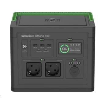 APC Schneider OffGrid prijenosna elektrana 500, 517 Wh Li-ion, 2 Schuko utikača, sinusni val APC Schneider OffGrid prijenosna elektrana 500, 517 Wh Li-ion, 2 Schuko utikača, sinusni val