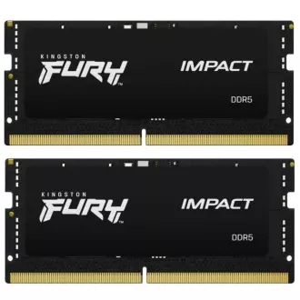 KINGSTON SODIMM DDR5 64GB (komplet od 2) 5600MT/s CL40 FURY Impact PnP