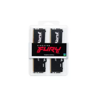 KINGSTON DIMM DDR5 32GB (Komplet od 2) 6000MT/s CL30 Non-ECC FURY Beast RGB EXPO, crna KINGSTON DIMM DDR5 32GB (Komplet od 2) 6000MT/s CL30 Non-ECC FURY Beast RGB EXPO, crna