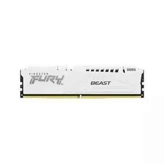KINGSTON DIMM DDR5 16GB 6000MT/s CL36 FURY Beast White EXPO KINGSTON DIMM DDR5 16GB 6000MT/s CL36 FURY Beast White EXPO