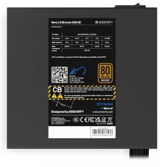 ENDORFY Source Vero L5 Bronze 500W, 120mm, 80 Plus Bronze