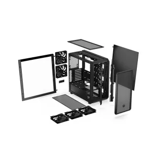 ENDORFY kućište Arx 700 Air, prozirna bočna ploča, ATX, 5x140 mm, crno ENDORFY kućište Arx 700 Air, prozirna bočna ploča, ATX, 5x140 mm, crno