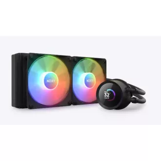 NZXT vodeni hladnjak Kraken 240 RGB / 2x120mm ventilator / LCD displ. / 6 godina / LGA1851 / AM5 NZXT vodeni hladnjak Kraken 240 RGB / 2x120mm ventilator / LCD displ. / 6 godina / LGA1851 / AM5