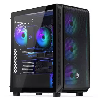 ENDORFY kućište Arx 500 ARGB, prozirna bočna ploča, ATX, 4x140mm ARGB ventilator, crno ENDORFY kućište Arx 500 ARGB, prozirna bočna ploča, ATX, 4x140mm ARGB ventilator, crno